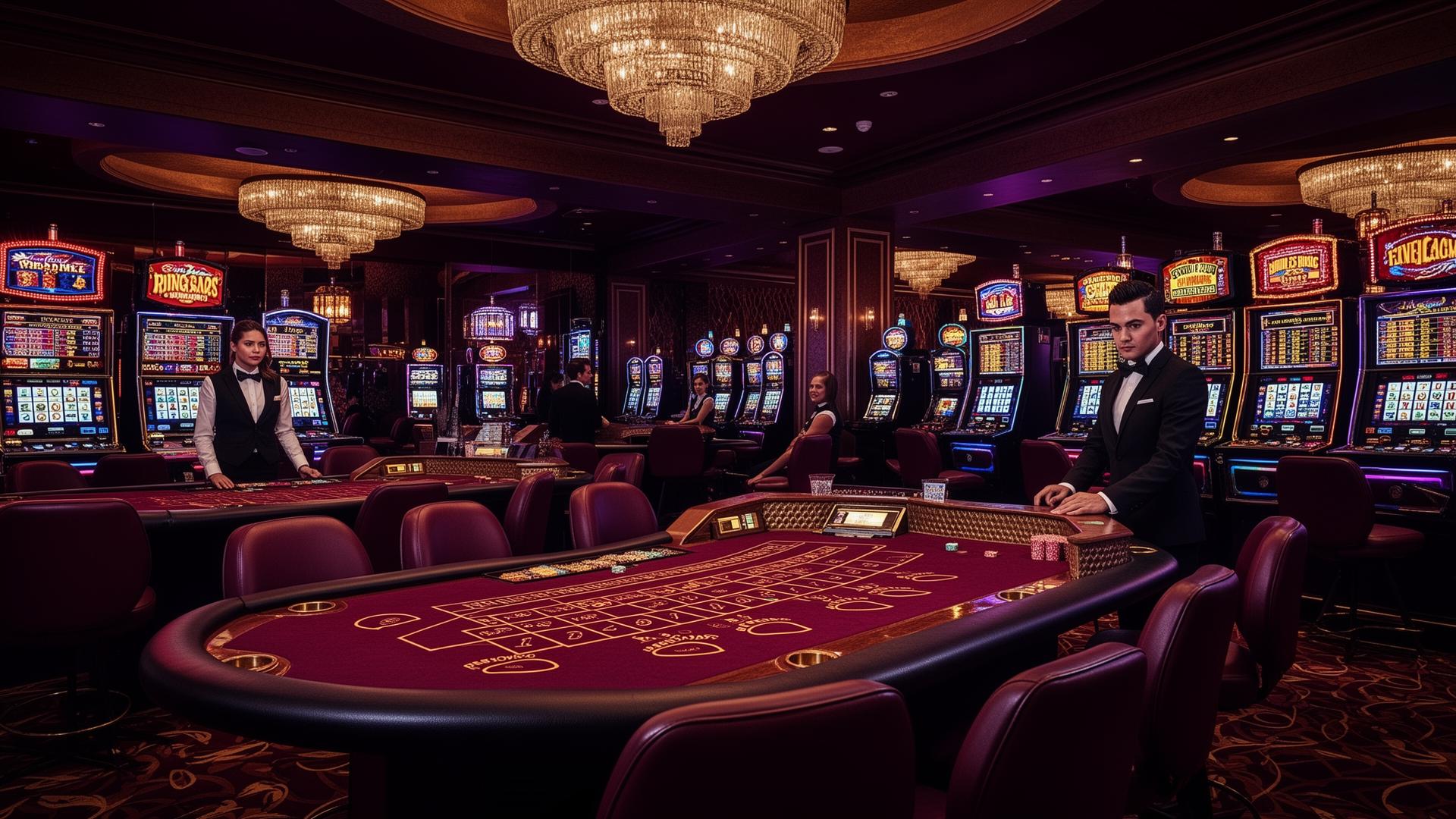 Strefa gier kasyna Sequenced-Notes - stoły i automaty