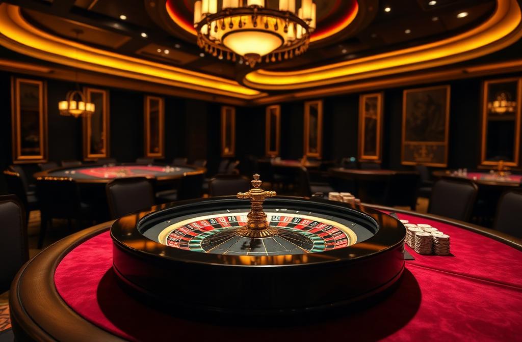 Stół do gry w kasynie